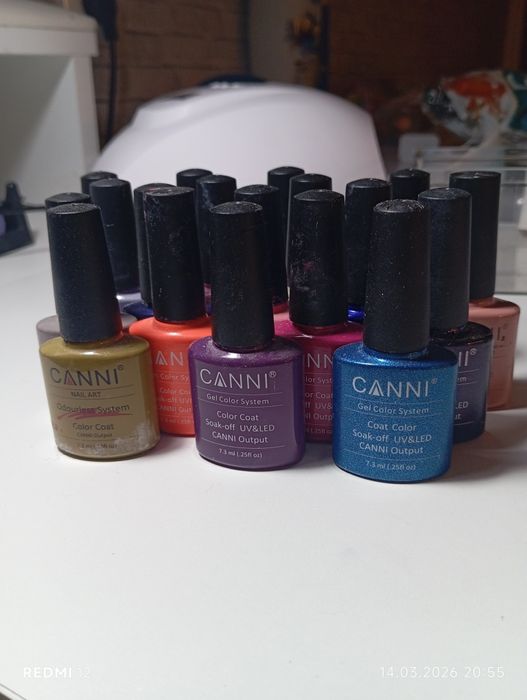 Продам 16 гель лаков CANNI