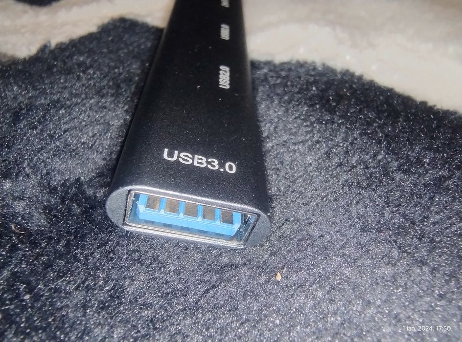 Adaptor  HUB Din aluminiu