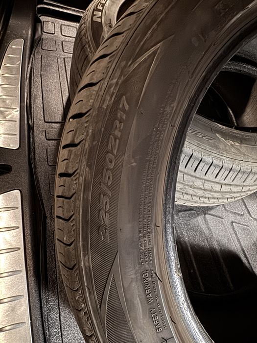 4бр летни гуми Nexen 225/50/17