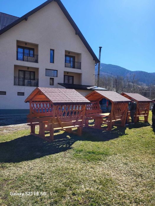 Foișor lemn masiv rustic