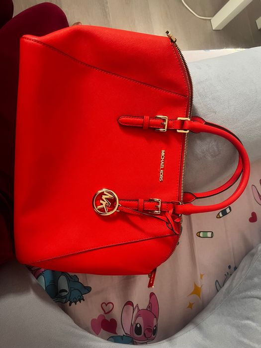 Geanta originala dama, Michael Kors,  piele naturala, certificat garantie