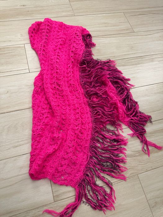 Sal POUR MOI superb,cu franjuri, nou cu eticheta