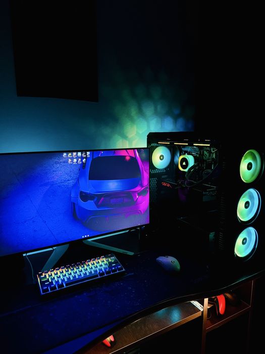 PC Gaming i9 14900K-RTX 4070-32GB DDR5 6800MHz-Alienware 27” 280Hz QHD