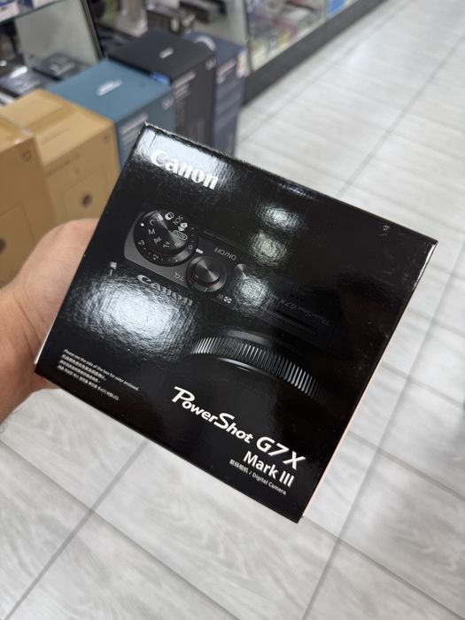 Canon G7X mark 3 III  new black