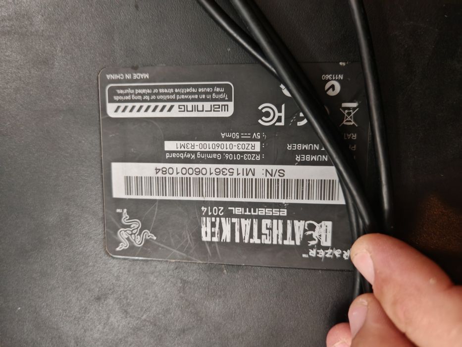 Tastatură Razer Deathstalker 2014 Esential.