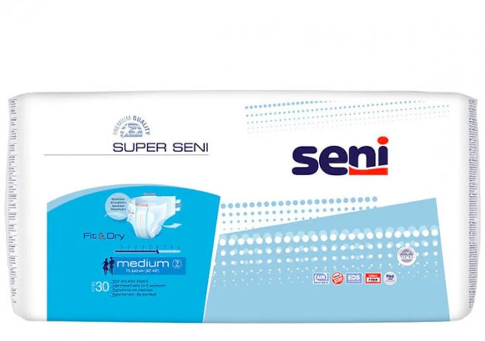 Super seni подгузники размер М