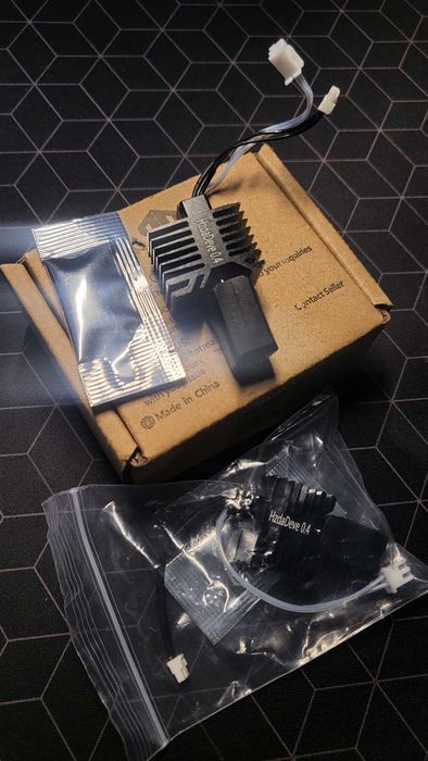 Set 2x Hotend Complet 0.4mm Bambu Lab X1C/X1/X1E (Nou + Folosit)