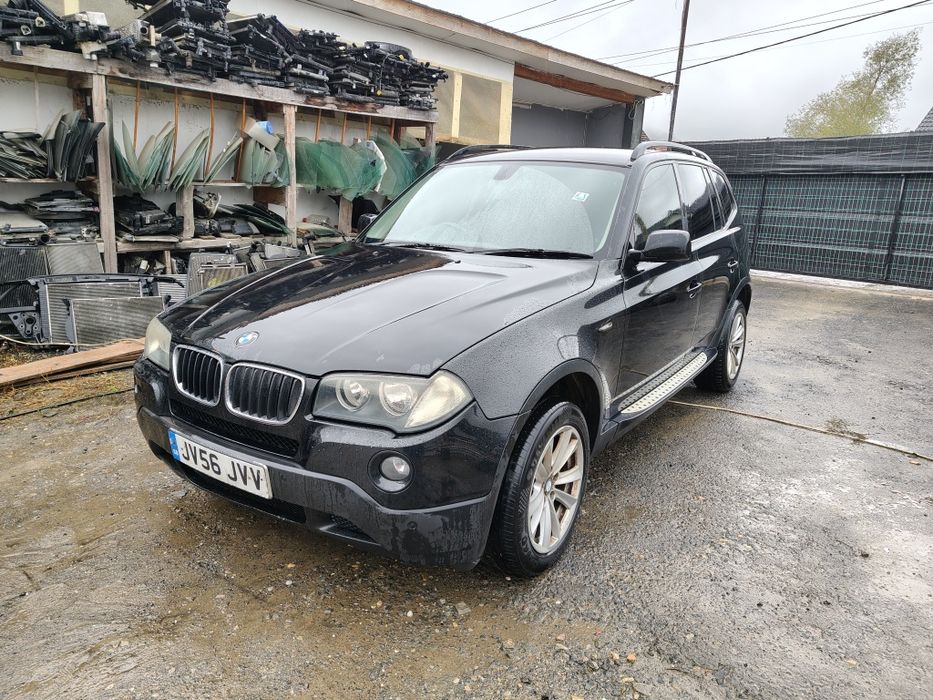 Piese ușa neagra aripa cutie viteze haion planetare injectoare turbina cardan fata jug fata spate răcitor ecu  grup compresor ecu abs egr BMW X3 2006