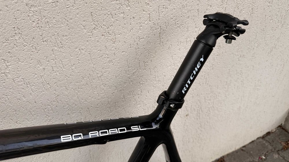 Cadru cursiera carbon BQ Road XL 60cm fisurat