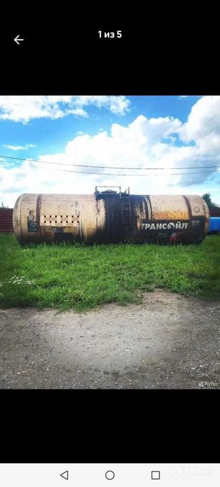 Котлы 73 и 85,6 м3 из жд цистерн