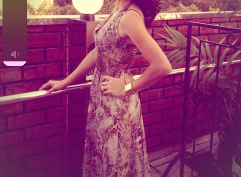 Платье длинное женское