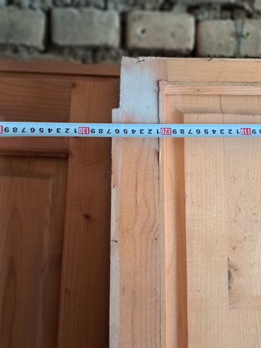 Дървени врати от бял смърч