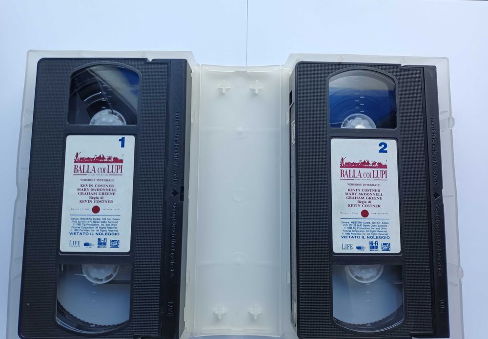 Casete vhs  filme western