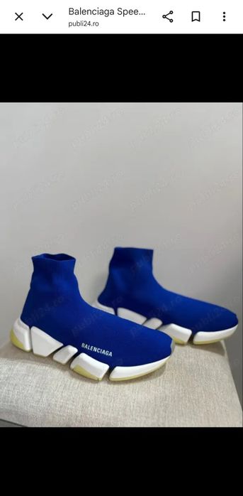 Balenciaga Speed 2.0 Sneaker Albastru
2 900 RON