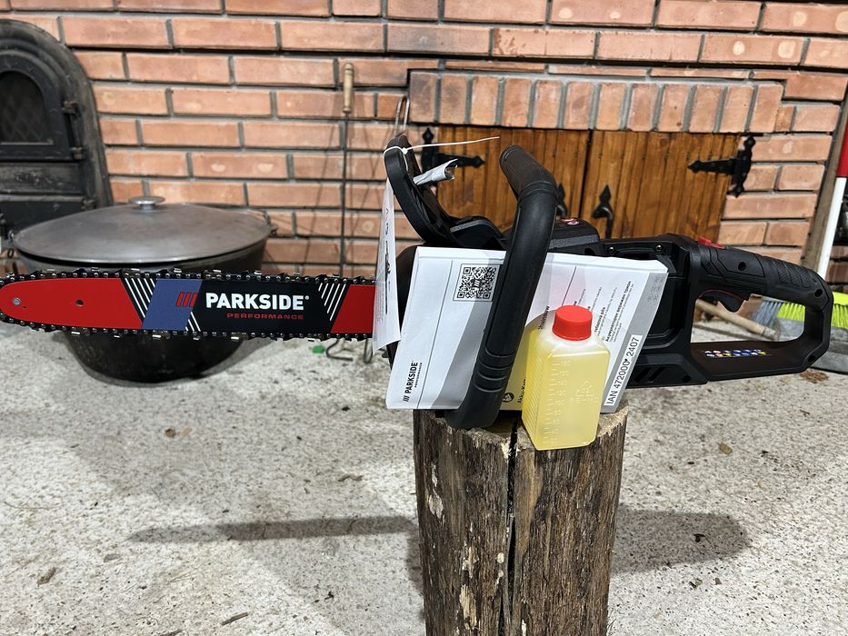 Drujba, fierastrau cu lant Parkside 40 V