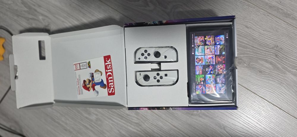 Consola Nintendo Switch OLED Modata 35 Jocuri Mario Zelda Pokemo