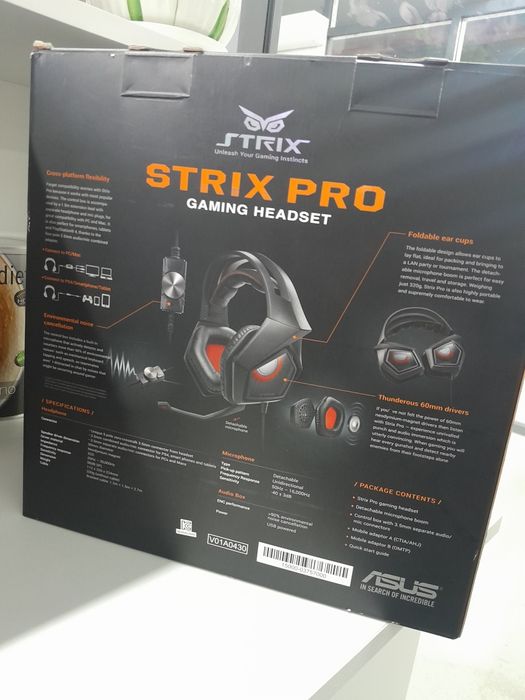 Наушники ASUS strix Pro
