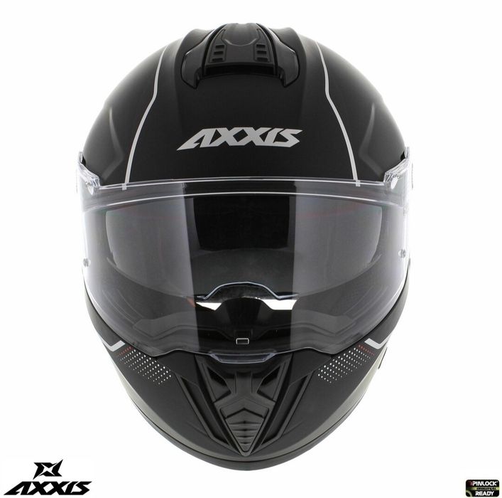 Casca moto Axxis Hawk Negru, ochelari de soare, S, M, L, XL, 2XL Noua!