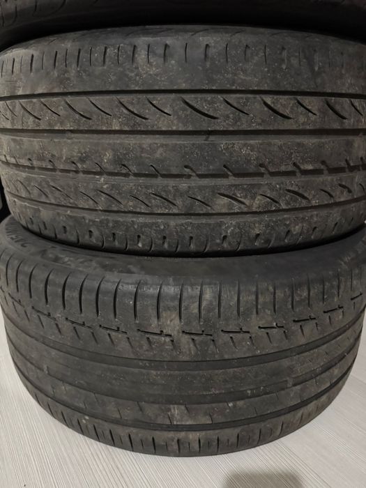 Vand cauciucuri de vara , o pereche pireli si o pereche continental