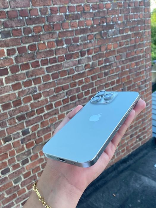 IPhone 16 pro max 256 Titanium silver nou