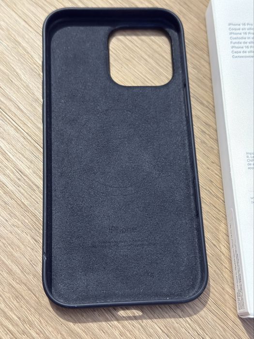 Husa silicon Apple iPhone 16 Pro Max Black