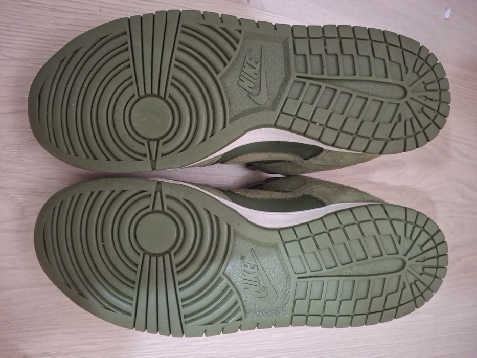 nike dunk low palm green