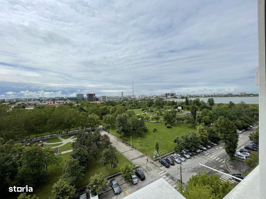 PROPRIETAR | 3 camere decomandat | vedere panoramică Parc și Lac