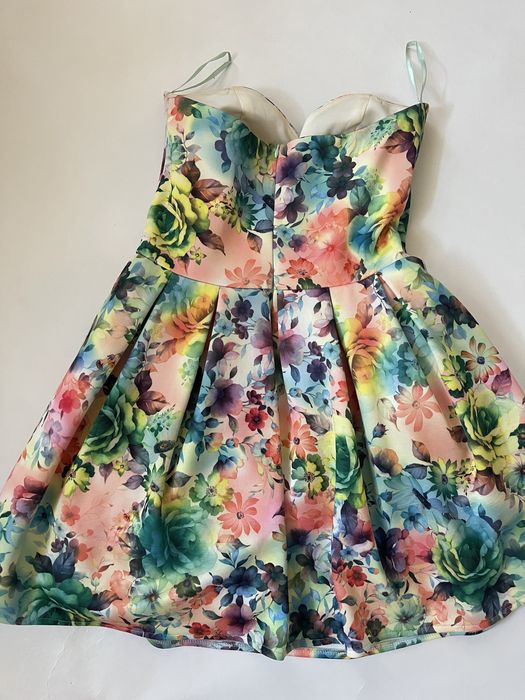 Rochie colorata baby doll marimea 36 Pretty Woman