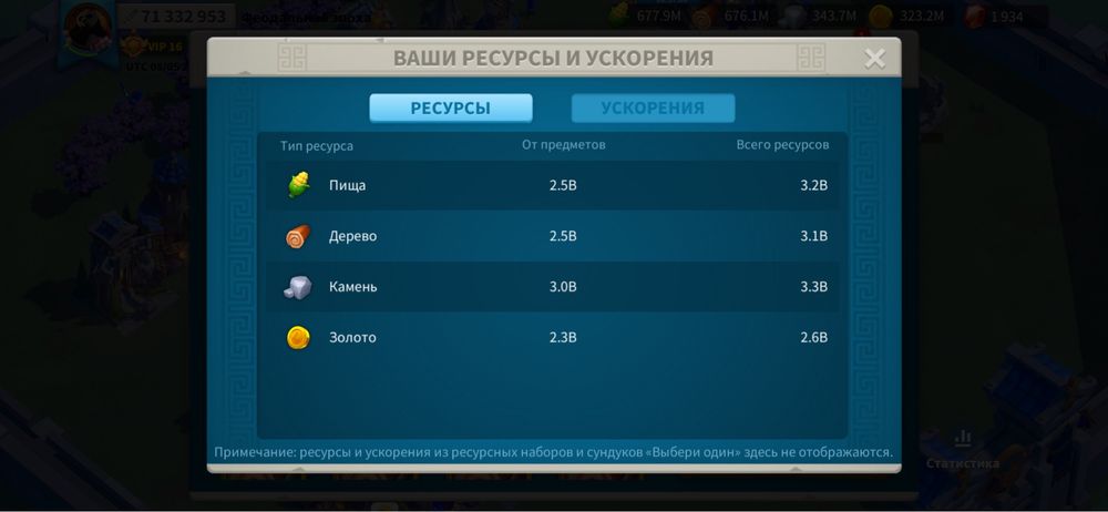 Продаю аккаунт в ROK КД 3843