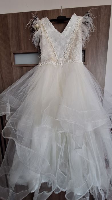 Шаферска рокля/ бяла рокля