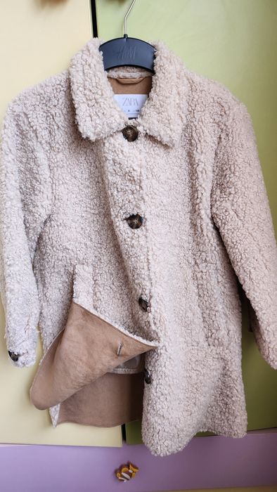 Детско пухкава палто