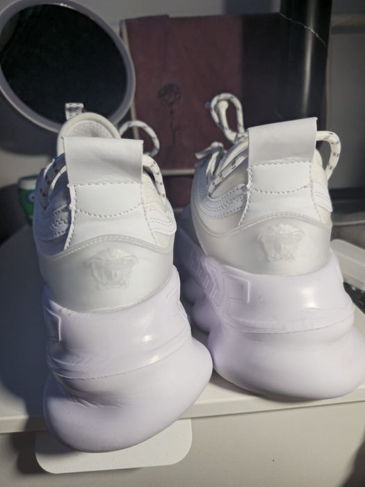 Versace chain reaction triple white