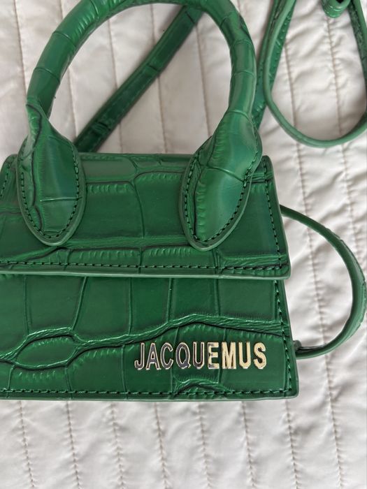 Зелена чанта Jacquemus