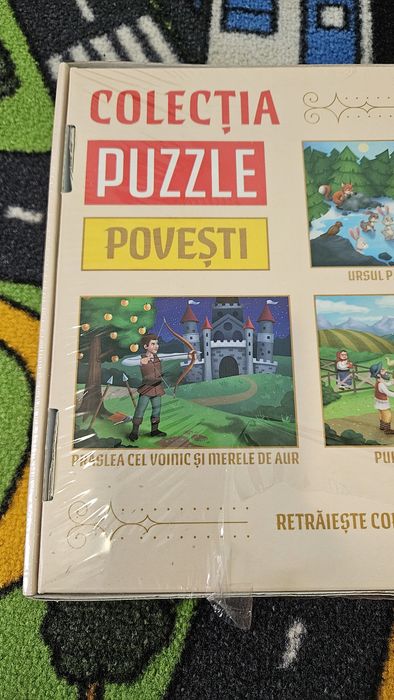 Puzzle 100 piese - pt 5 ani + - 5 povesti