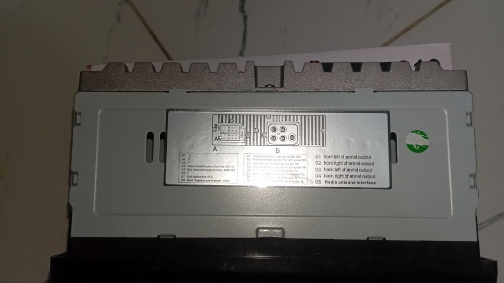 Новый автомагнитола