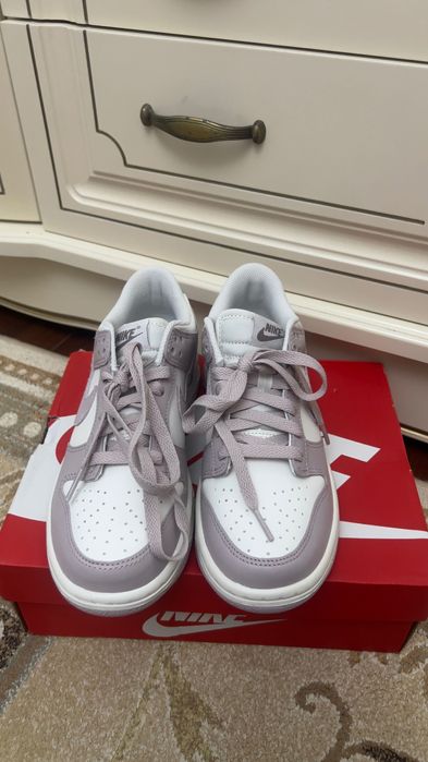 Nike dunk low. Лиловые