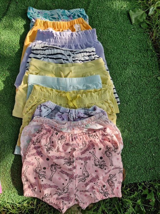 Lot pantaloni scurti fetite 82-104