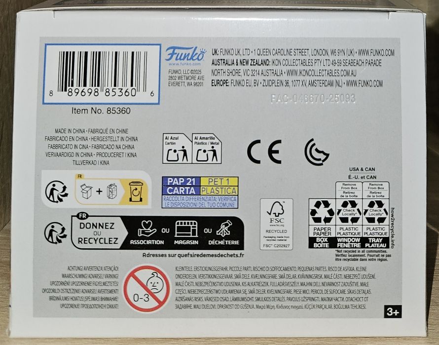 Fantastic Four Funko Pop фигурка The Thing #1523