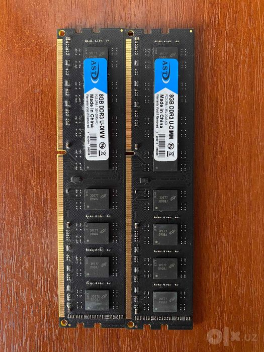 Оперативная память DDR3-1600 2x8Gb
