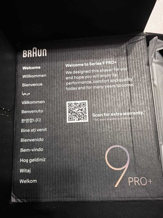 Braun 9pro+ shaver series