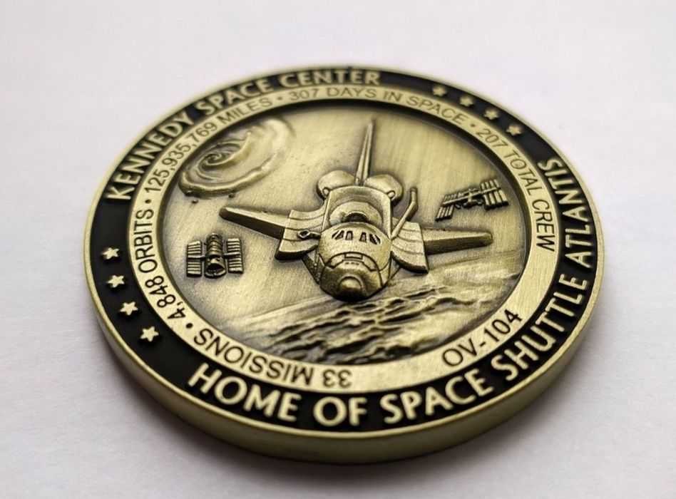 Медальон NASA, официальный.