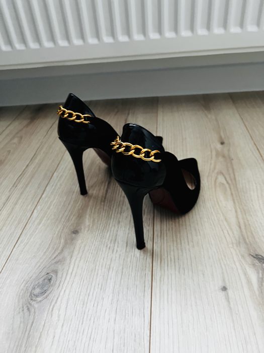 Pantofi negri Mineli Boutique