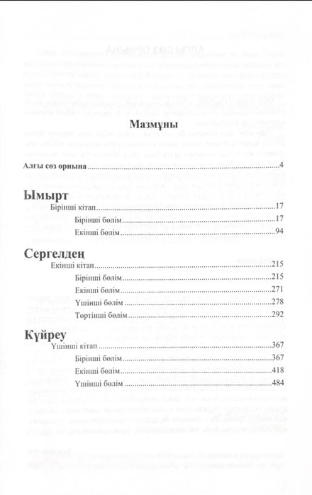 Кітап ,книга “Қан мен тер” Ә нұрпейісов