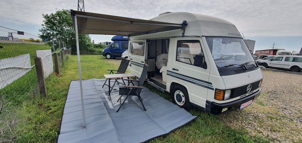 Autorulotă inmatriculată Mercedes original fabrică Weinsberg