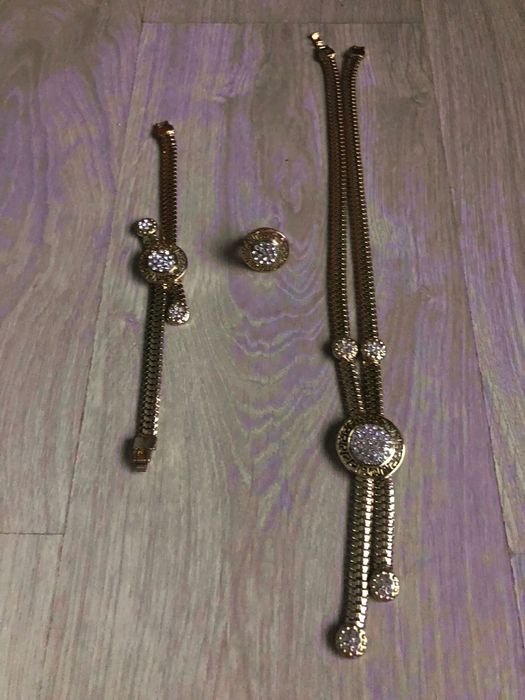 Set suflat cu aur