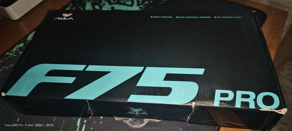 Aula F75 pro черный