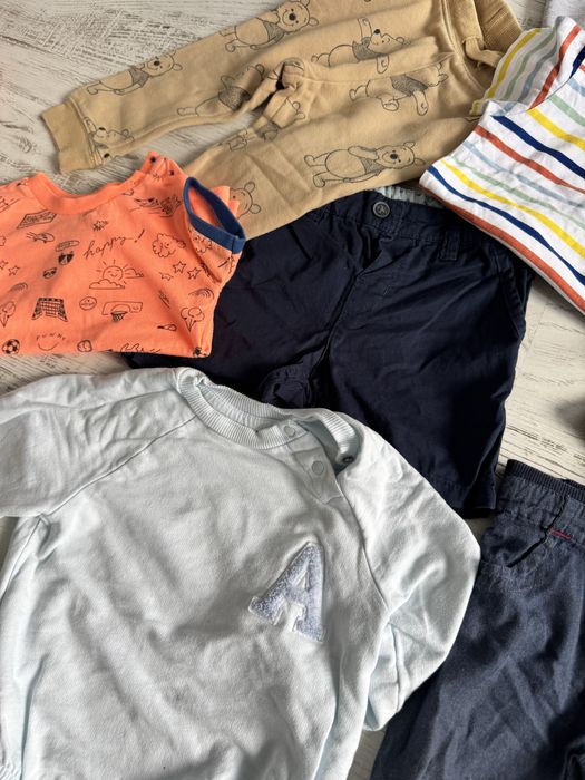 Дрехи за момче , като нови без забележки . Размер 74 , 80 , 86