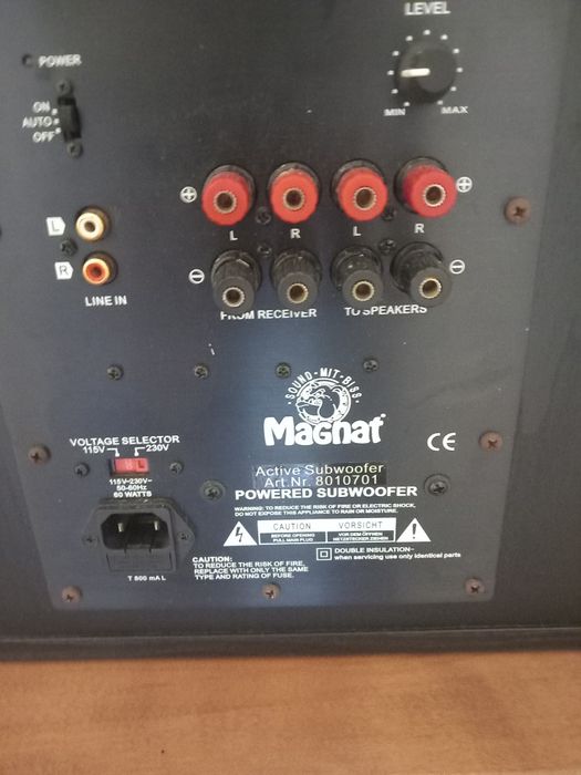 Subwoofer activ Magnat (Rezervat)