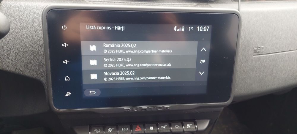 Update hărți navigație Dacia și Renault