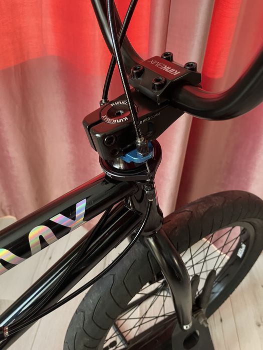 Bicicleta BMX Kink Launch 2022 Verde-Negru